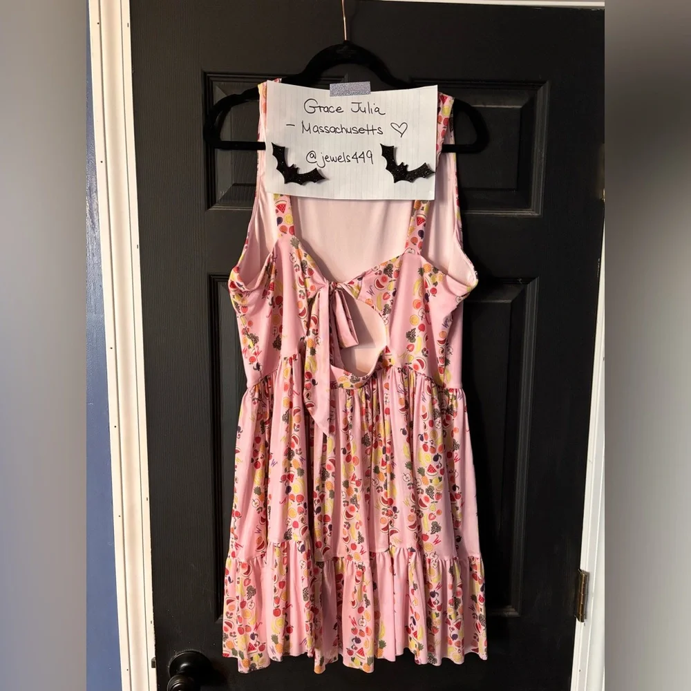 Blackmilk Pink Floral Tie-Front Dress - Picture 1 of 1